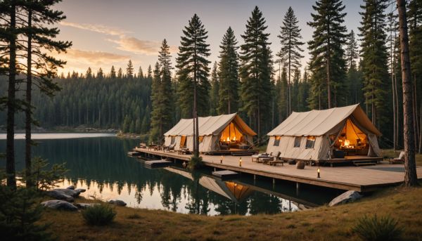 Le camping de luxe ravit petits et grands vacanciers