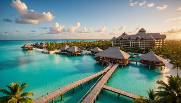 Quels sont les plus beaux lagons artificiels d'hôtel ?